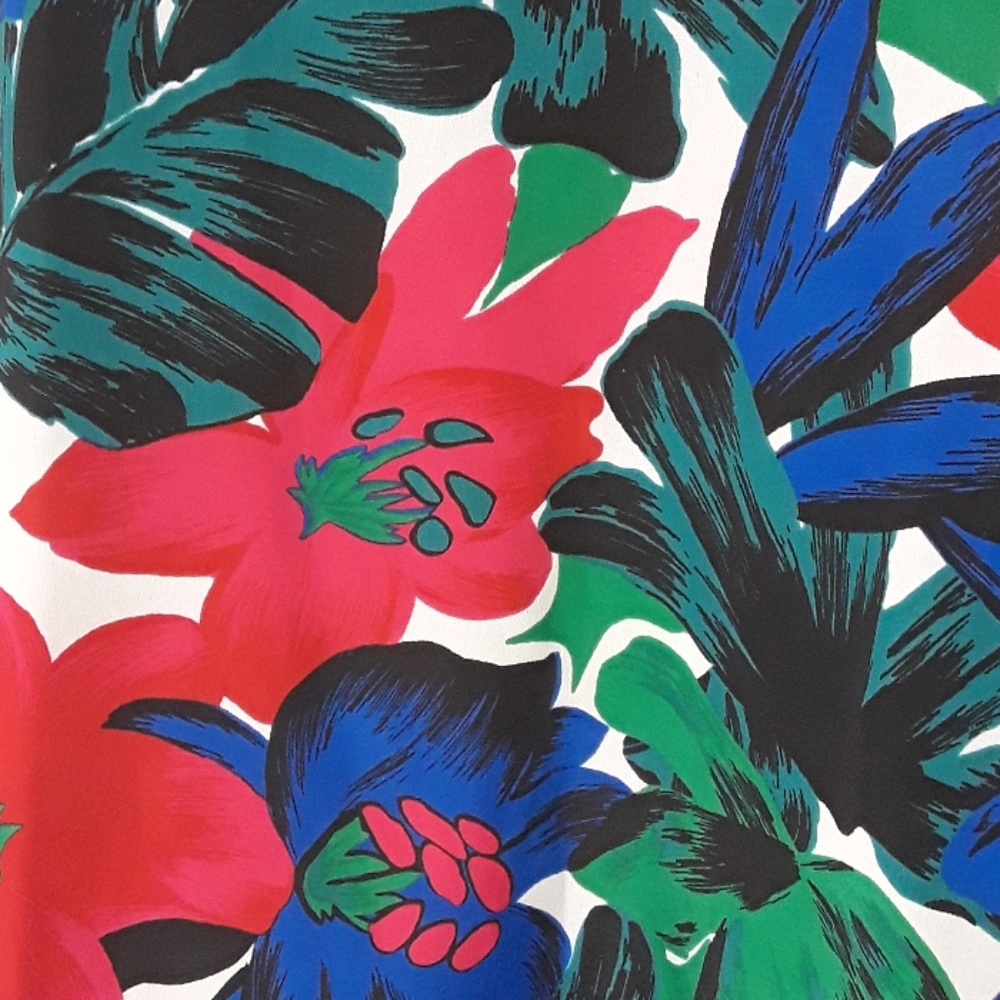 A/X ARMANI EXCHANGE HAPPY FLORAL TOP - Picture 2 of 8